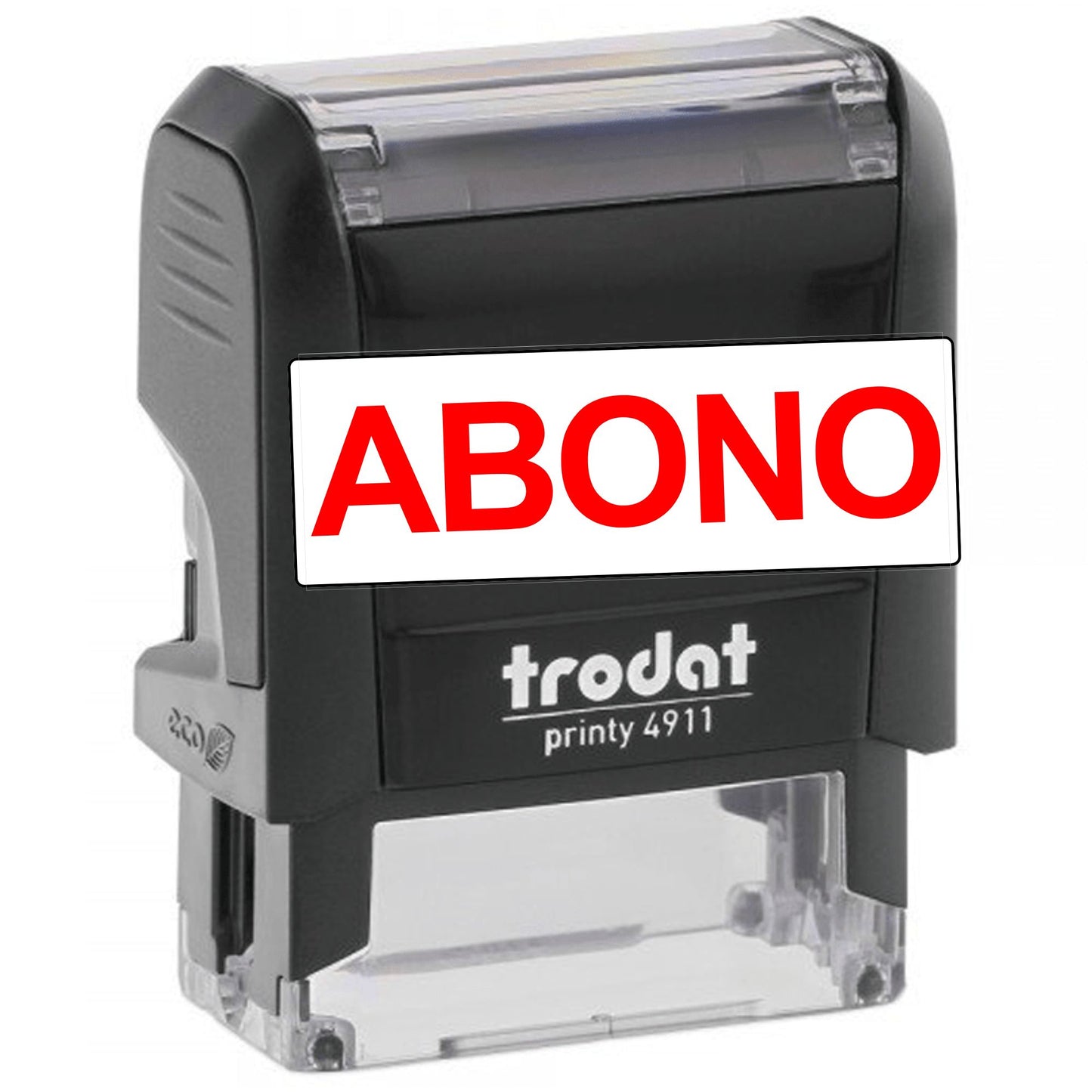 Sellos De Texto Para Negocios ABONO 3.8x1.4 cm