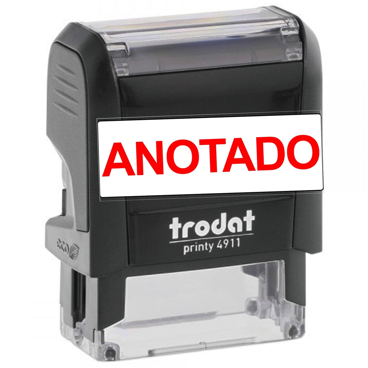 Sellos De Texto Para Negocios ANOTADO 3.8x1.4 cm