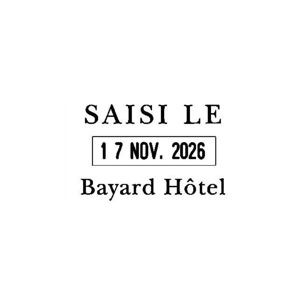 Sello Fechador Uso Rudo Trodat 5430 4.1X2.4 cm Personalizado