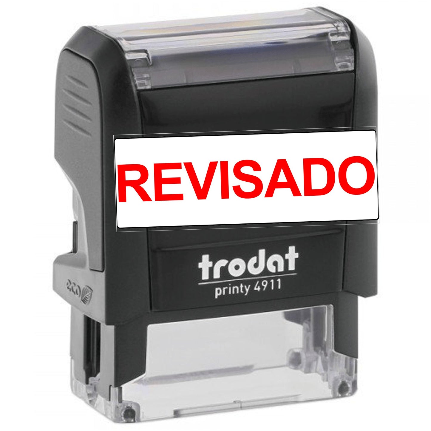 Sellos De Texto Para Negocios REVISADO 3.8x1.4 cm