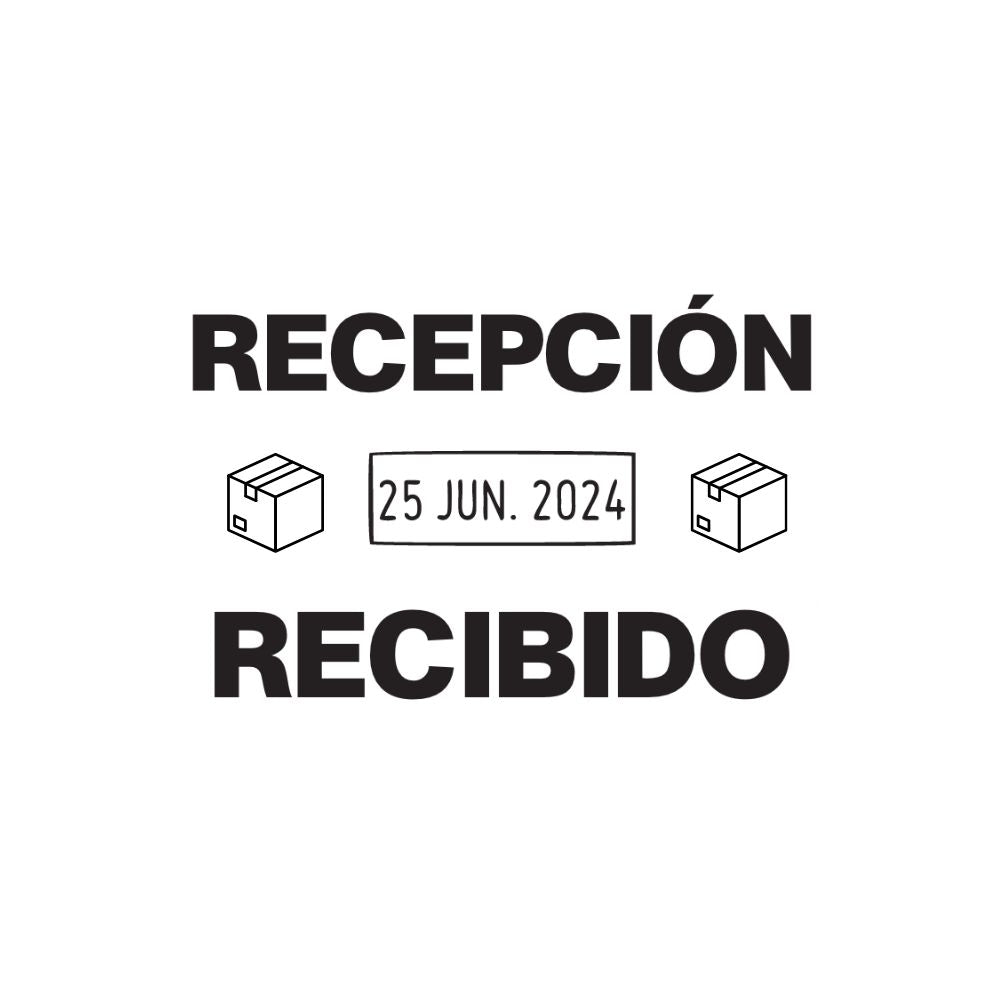 Sello Fechador Manual Trodat 2910-P08 6.4X4.5 cm Personalizado