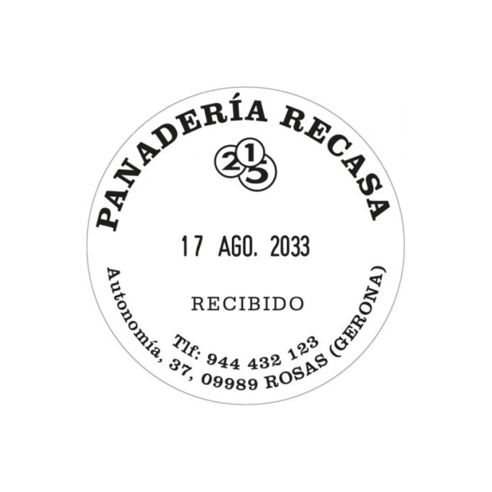 Sello Fechador Trodat 46145 4.5 cm De Diámetro Personalizado