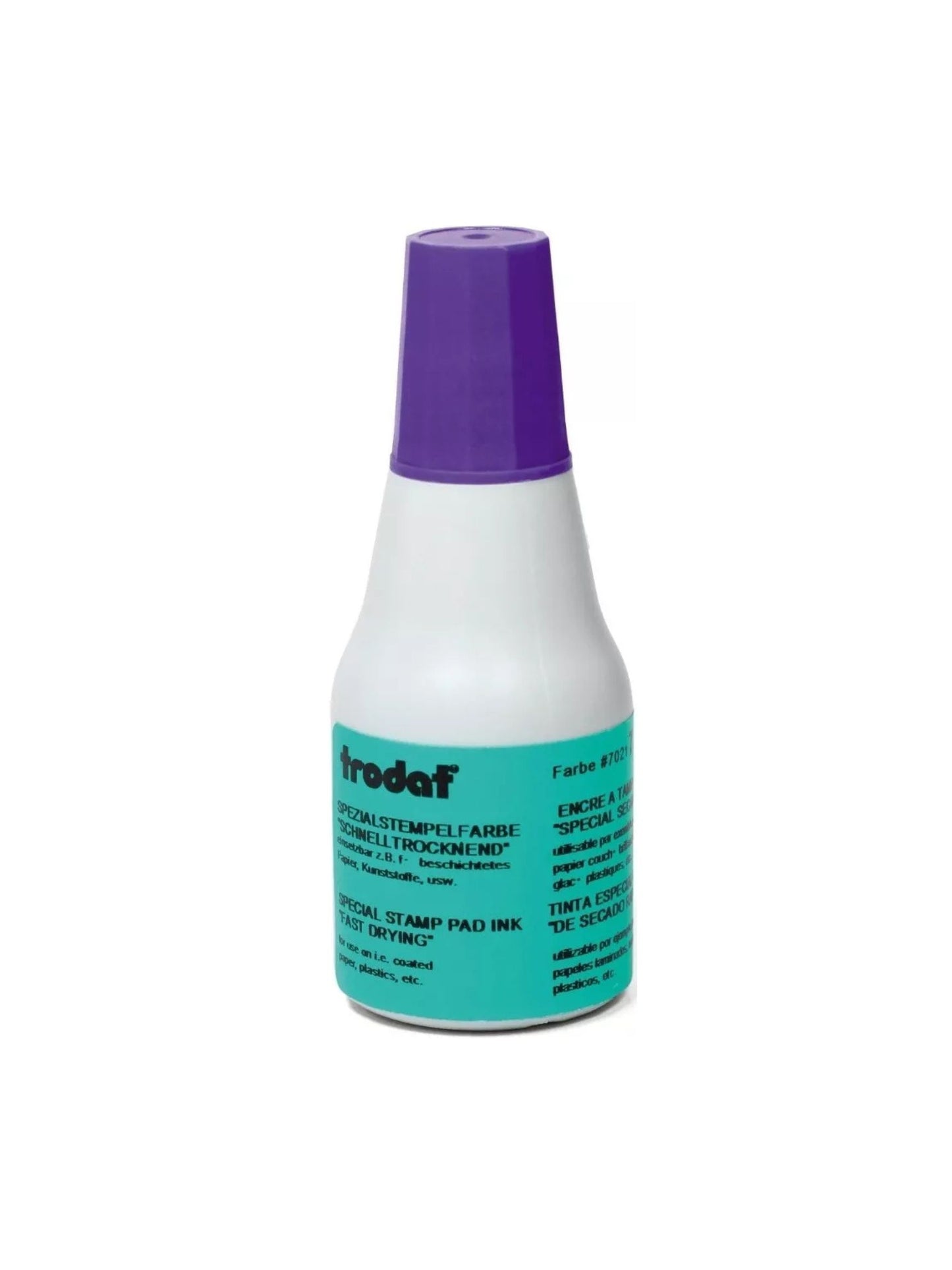 Tinta Para Sellos De Secado Rapido Trodat 7021 28 ml Violeta
