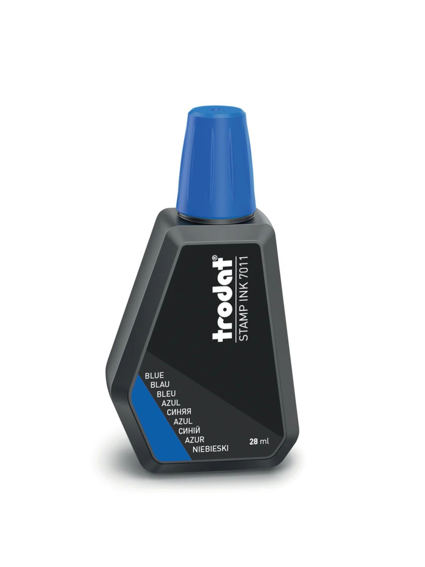 Tinta Para Sellos Trodat 7011 28 ml Azul