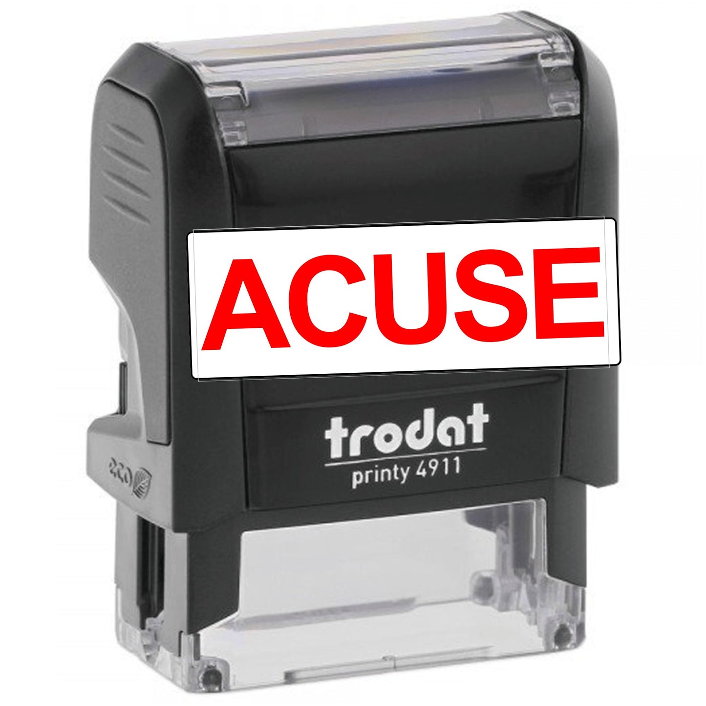Sellos De Texto Para Negocios ACUSE 3.8x1.4 cm