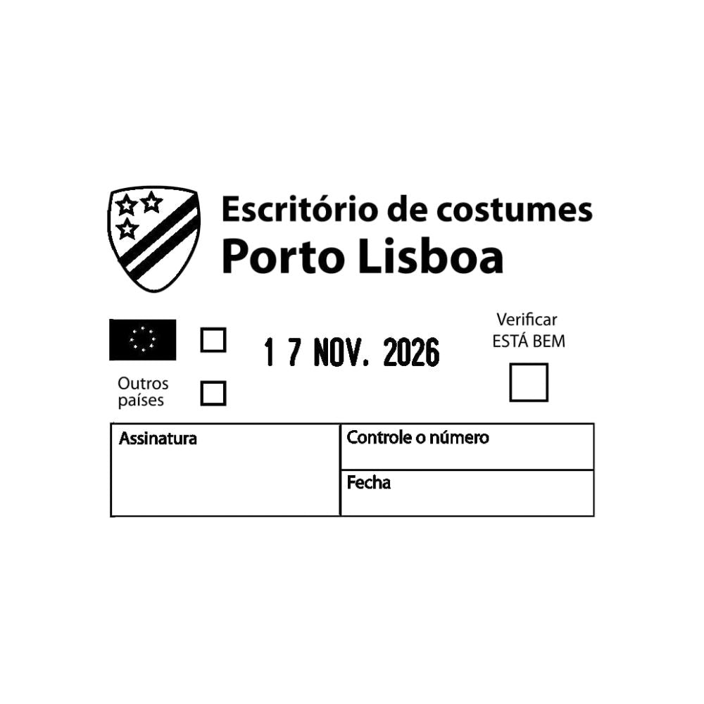 Sello Fechador Uso Rudo Trodat 5480 6.8X4.7 cm Personalizado