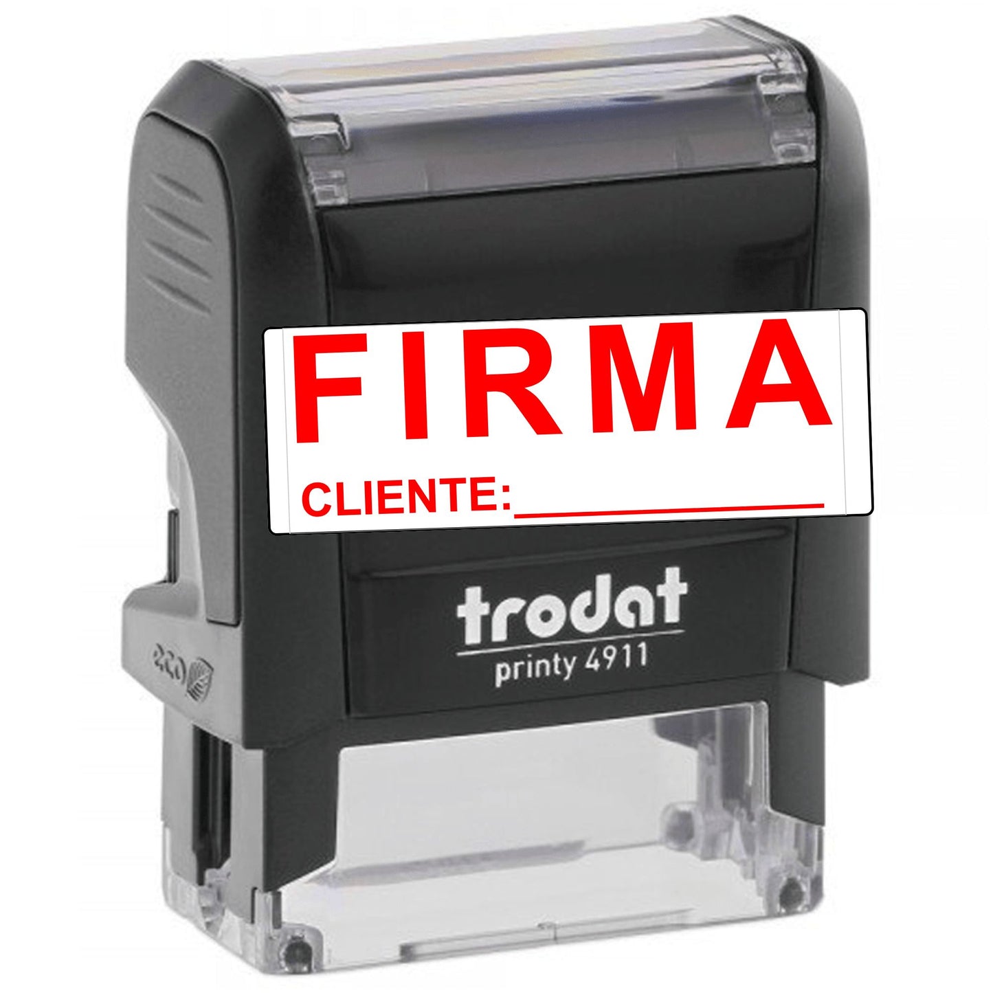 Sellos De Texto Para Negocios FIRMA 3.8x1.4 cm