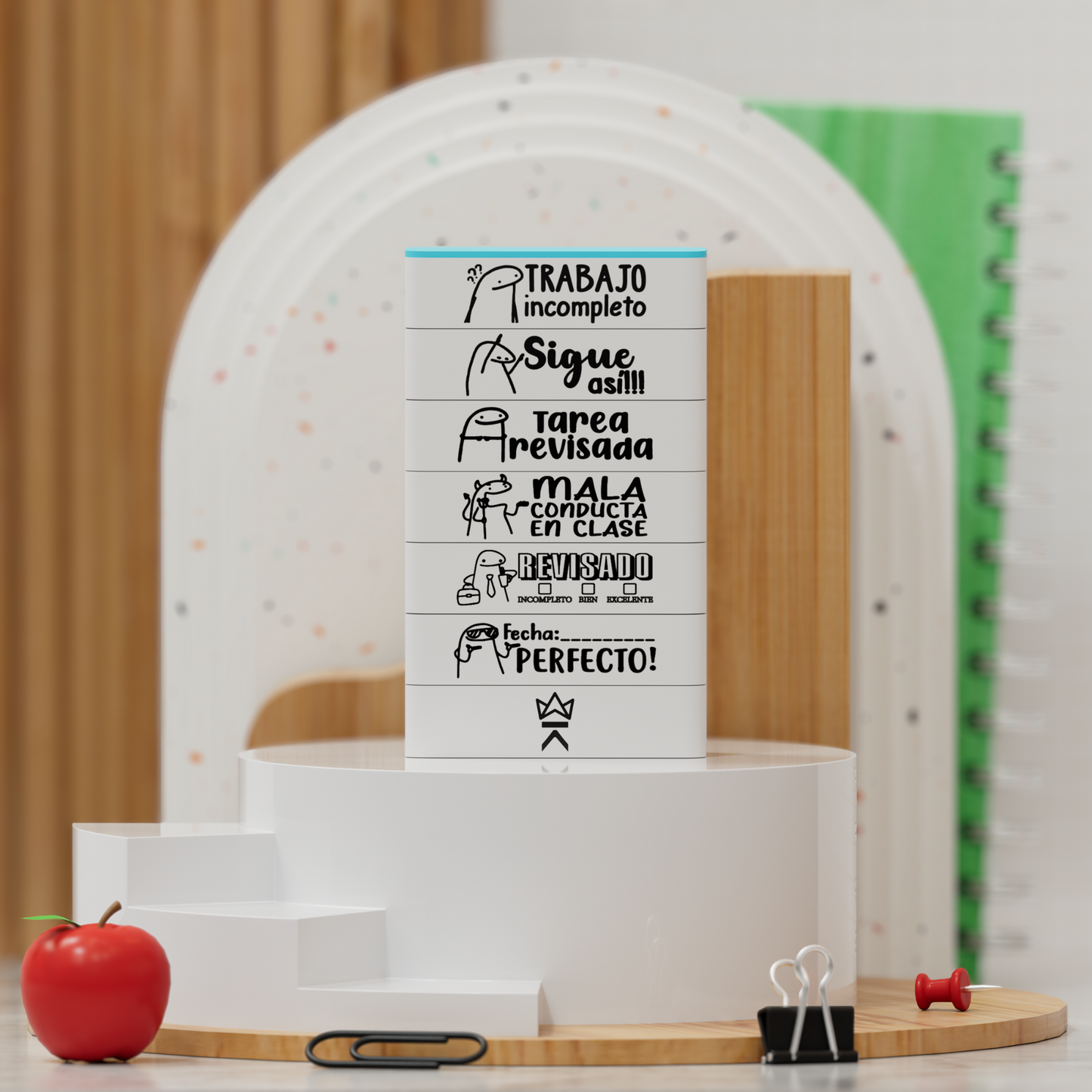 Sello apilable 6 en 1 King Stamp - Flork 2