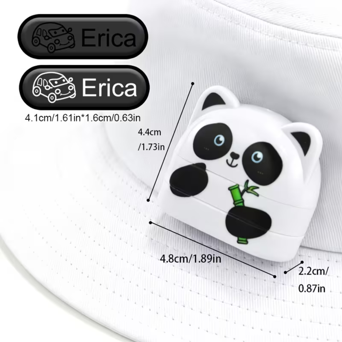 Sello para ropa 2 en 1 King Stamp - Panda