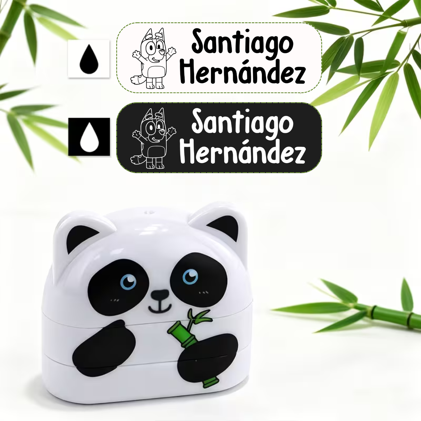 Sello para ropa 2 en 1 King Stamp - Panda