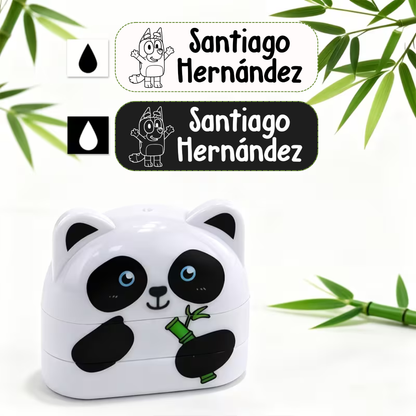 Sello para ropa 2 en 1 King Stamp - Panda