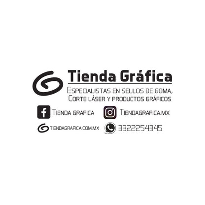 Sello Uso Rudo Trodat 5200 4.1X2.4 cm Personalizado