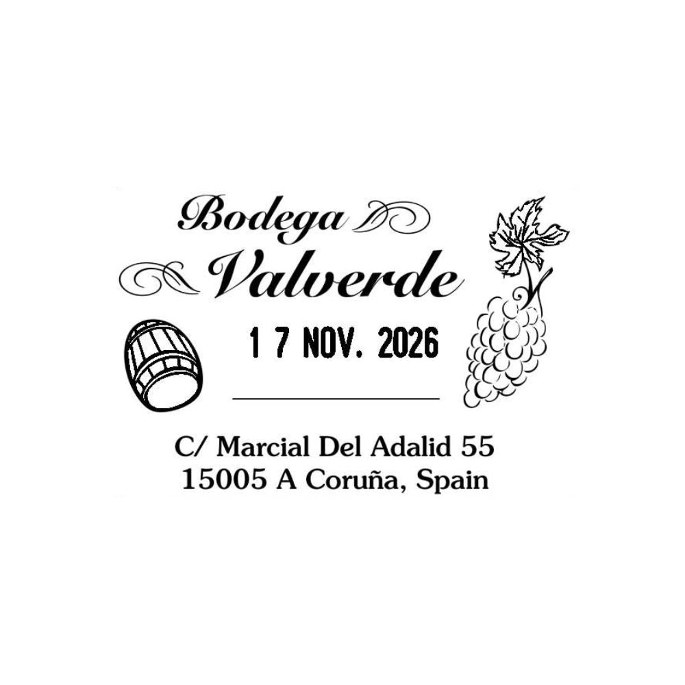 Sello Fechador Uso Rudo Trodat 5470 6X4 cm Personalizado