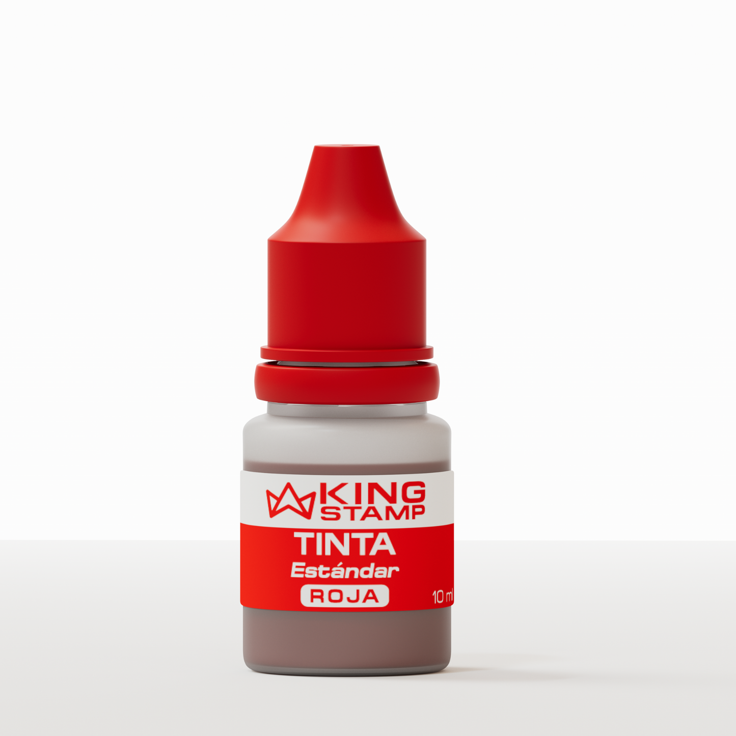 Tinta base aceite King Stamp 10 ml - Roja