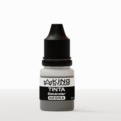 Tinta base aceite King Stamp 10 ml - Negra