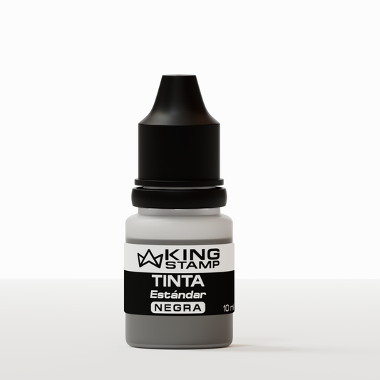 Tinta base aceite King Stamp 10 ml - Negra