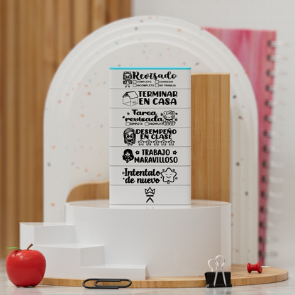 Sello apilable 6 en 1 King Stamp - Maestras 1